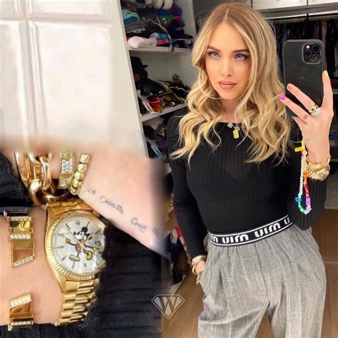 rolex mickey mouse chiara ferragni